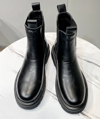 Men's High-Top Thick-Soled Martin Boots