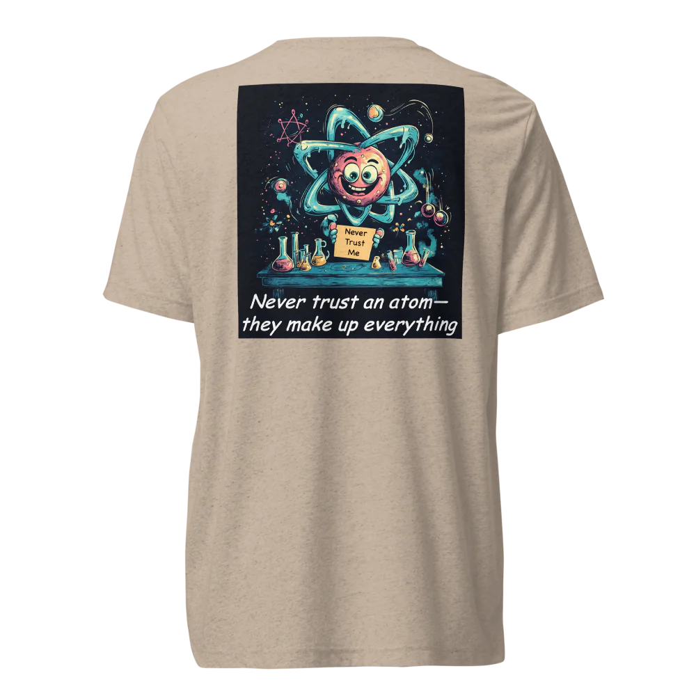 Science is fun T-Shirt - image on the Back - 1