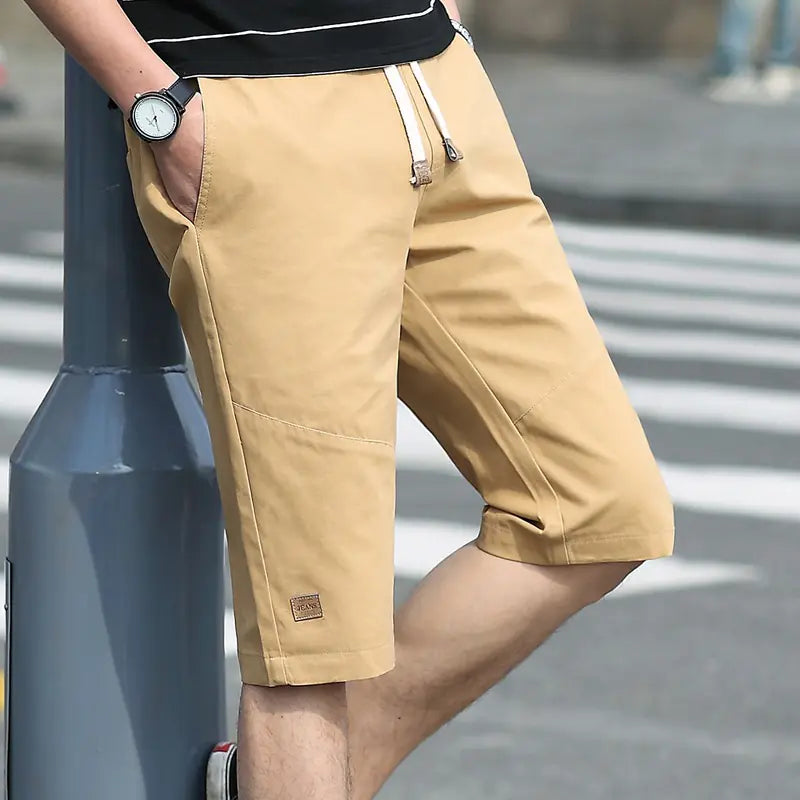 Loose-Fit Casual Bermuda Shorts