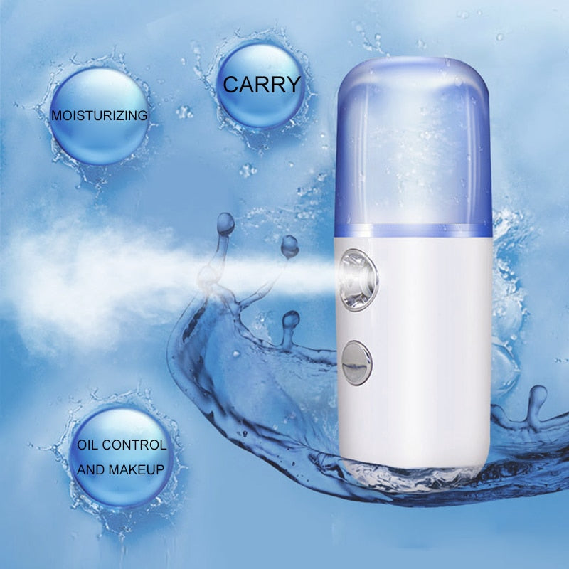 Nano Mist Face Steamer Moisturizing Beauty