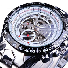 Men's Mechanical Sport Golden Watch