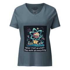Science is Fun Women's Relaxed V-Neck T-Shirt - 1