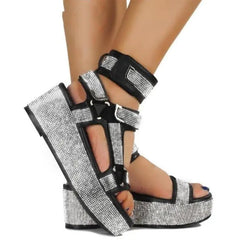 Fish Mouth Platform Casual Women's Sandals