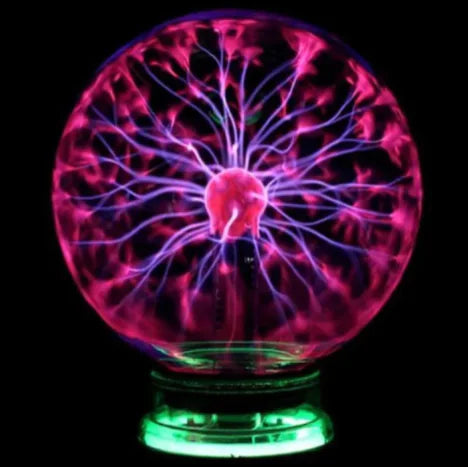 Plasma Lightning Ball – Electrostatic Magic Light with Music (4”, 5”, 6” Options)
