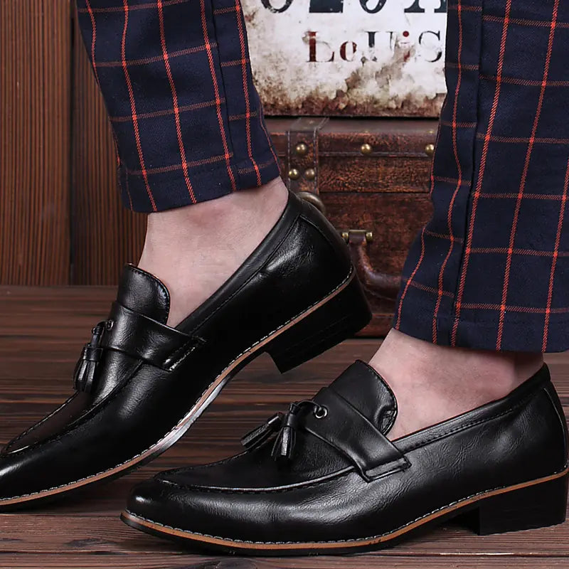 Leather Men’s Loafers - Timeless Style