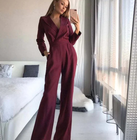 Emma Long Sleeve Jumpsuit