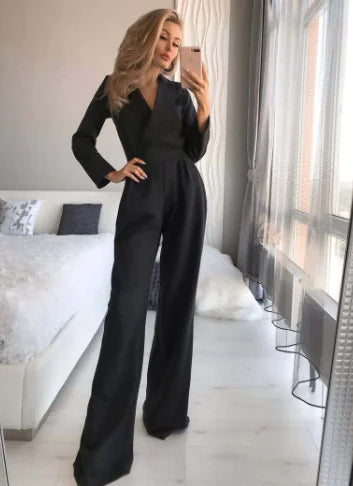 Emma Long Sleeve Jumpsuit
