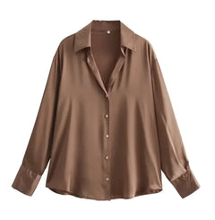 Silk Satin Blouse