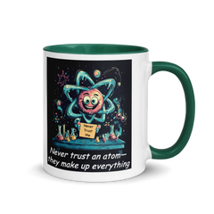 Science is Fun - White Ceramic Mug with Color Inside