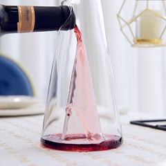Volcano Glass Wine Decanter — Hand-Blown Aerator