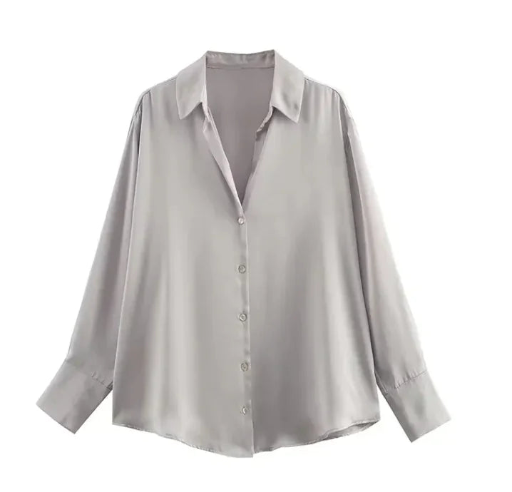 Silk Satin Blouse