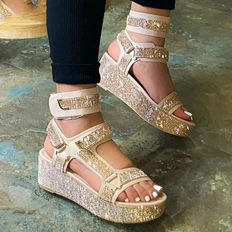 Fish Mouth Platform Casual Women's Sandals
