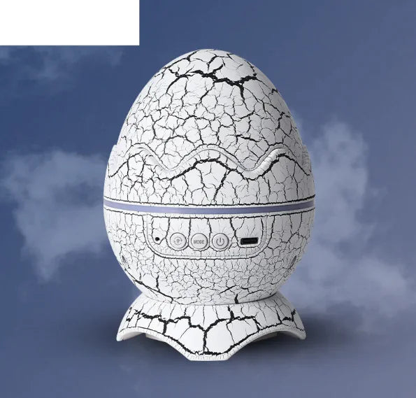 Crack Translucent Dinosaur Egg Bluetooth Speaker Water Ripple Starlight