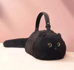 Handmade Perfect Plush Cat Bag