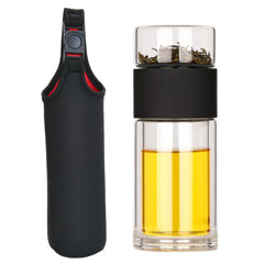 Portable Tea Separation High Borosilicate Glass
