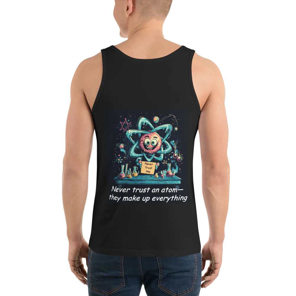 Science is Fun Men's Staple Tank Top - 1 - all colors