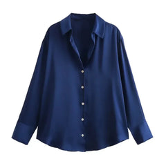 Silk Satin Blouse