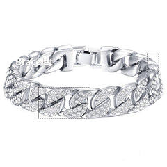 Miami Gold Curb Cuban Bracelet