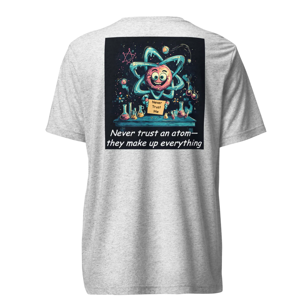 Science is fun T-Shirt - image on the Back - 1