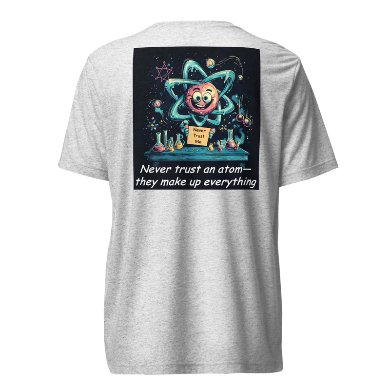 Science is fun T-Shirt - image on the Back - 1