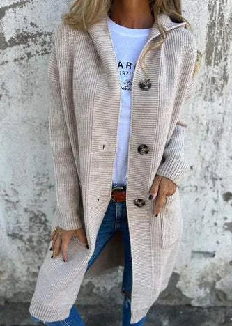Karin Women's Knitted Hooded Cardigan