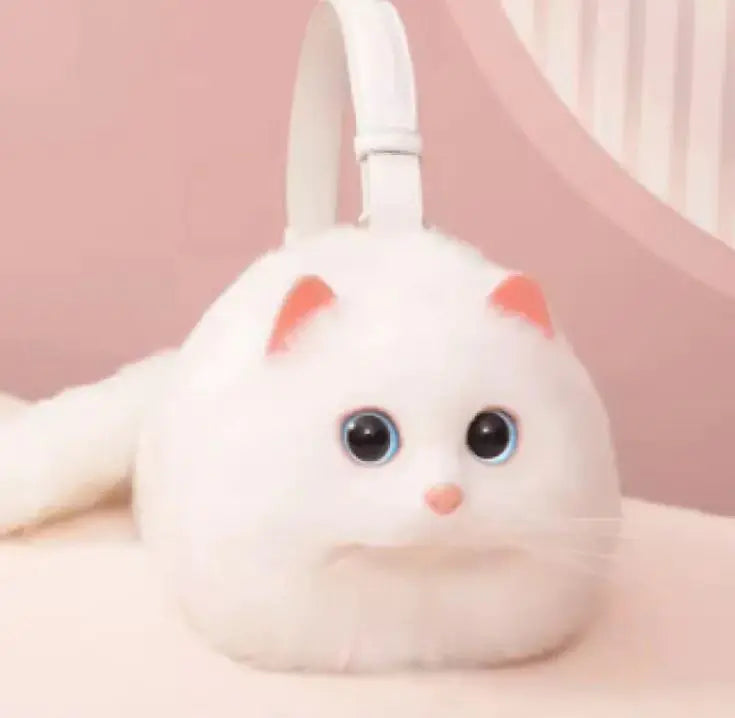 Handmade Perfect Plush Cat Bag