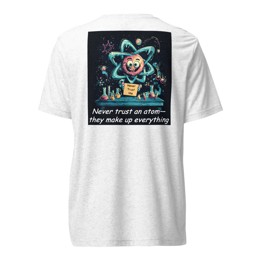 Science is fun T-Shirt - image on the Back - 1