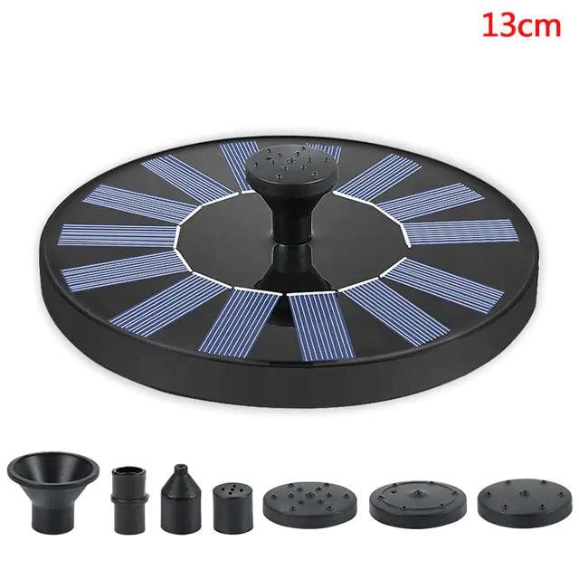 Mini Solar Water Fountain Pool Pond Garden Decoration