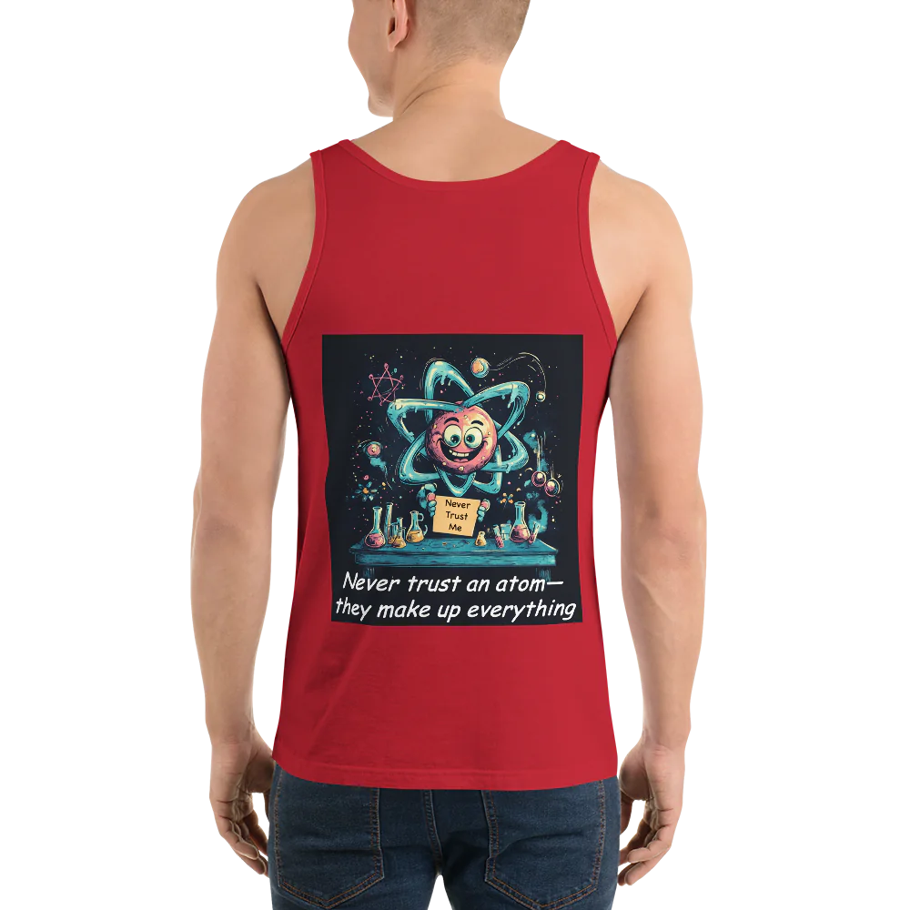 Science is Fun Men's Staple Tank Top - 1 - all colors