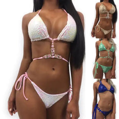 Sequin Bikini Swimwear Set