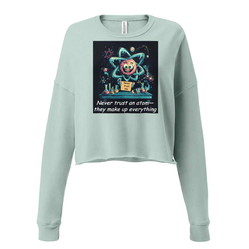 Science is Fun Women's Cropped Sweatshirt - 1