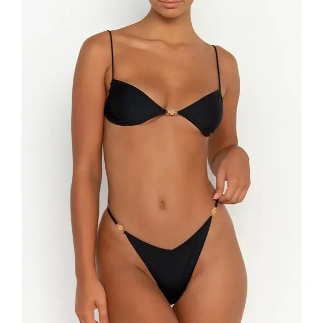 Micro Thong Push-Up Bikini