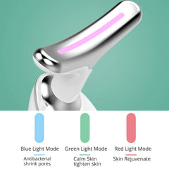 LED Microcurrent Neck and Face Lifting Massager – Anti-Wrinkle Rejuvenation Tool
