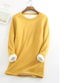 Lamb Velvet Long-Sleeve T-Shirt