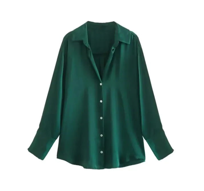 Silk Satin Blouse