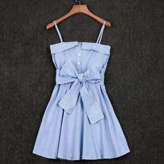 His Shirt Strapless Dress