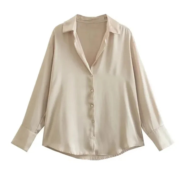 Silk Satin Blouse