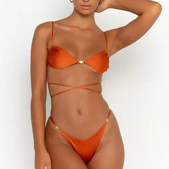 Micro Thong Push-Up Bikini