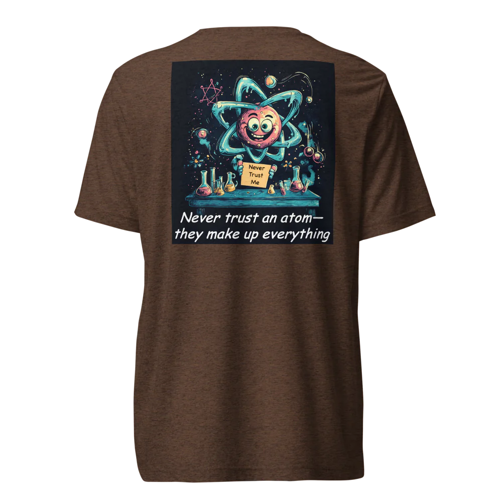 Science is fun T-Shirt - image on the Back - 1