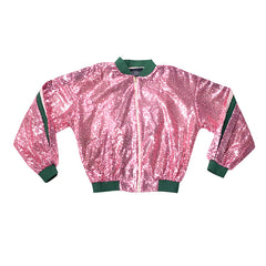 Sequin Bomber Jacket