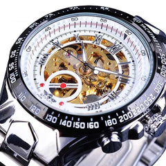 Men's Mechanical Sport Golden Watch