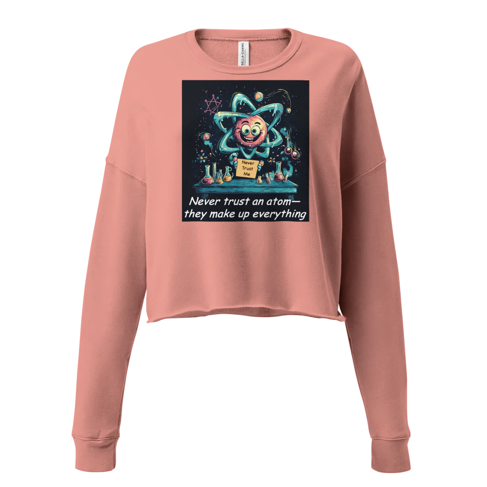 Science is Fun Women's Cropped Sweatshirt - 1