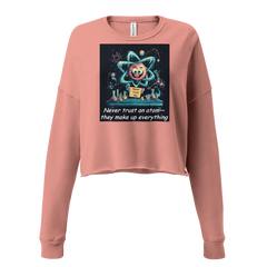 Science is Fun Women's Cropped Sweatshirt - 1