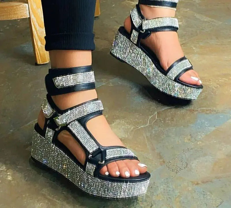 Fish Mouth Platform Casual Women's Sandals