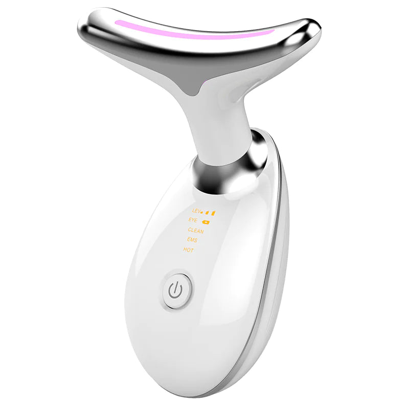 LED Microcurrent Neck and Face Lifting Massager – Anti-Wrinkle Rejuvenation Tool