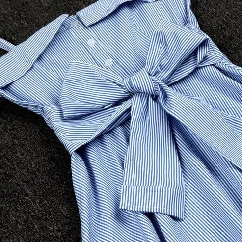 His Shirt Strapless Dress