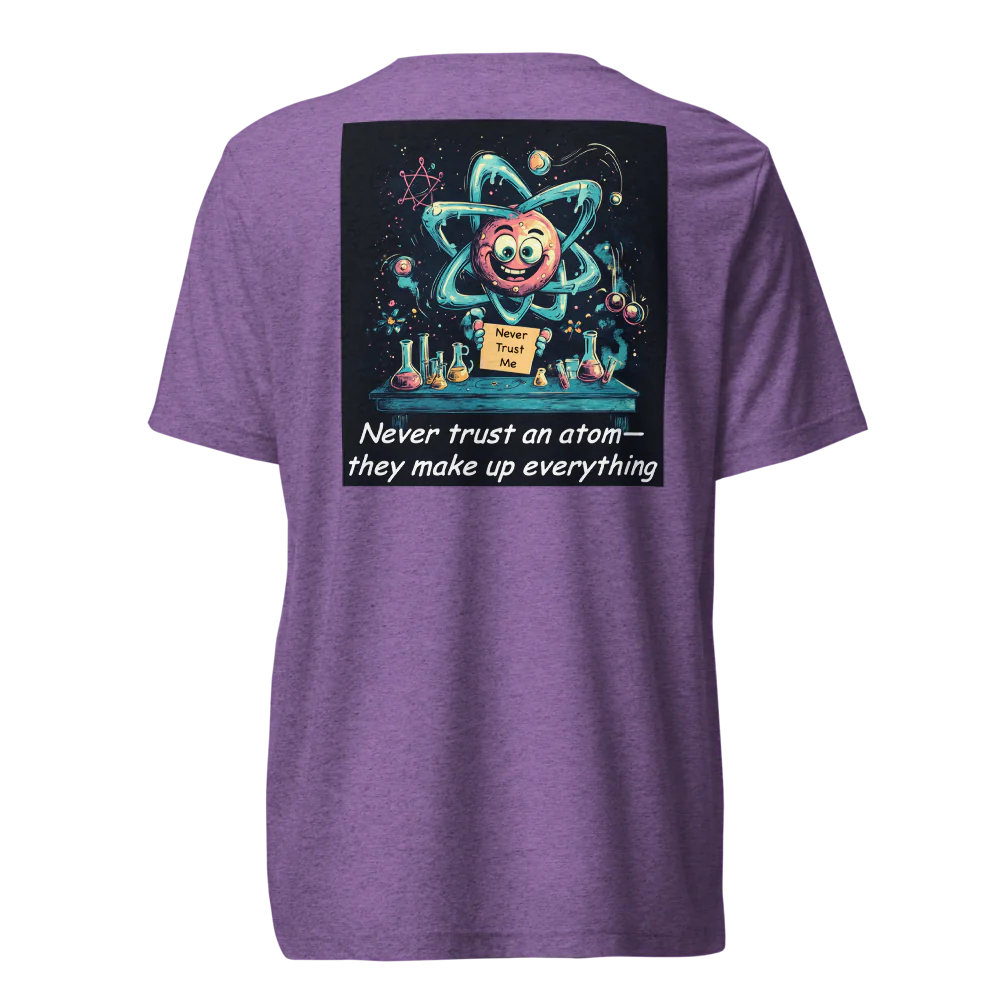 Science is fun T-Shirt - image on the Back - 1