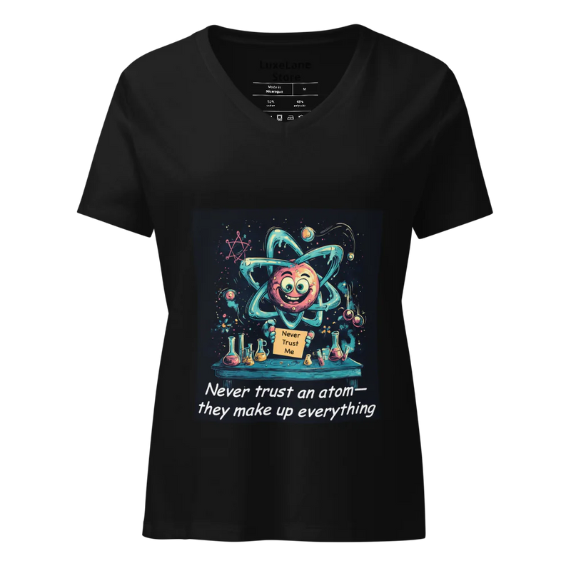Science is Fun Women's Relaxed V-Neck T-Shirt - 1