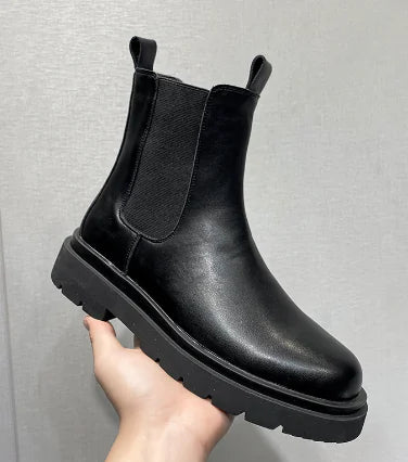 Men's High-Top Thick-Soled Martin Boots