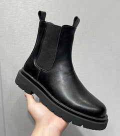 Men's High-Top Thick-Soled Martin Boots